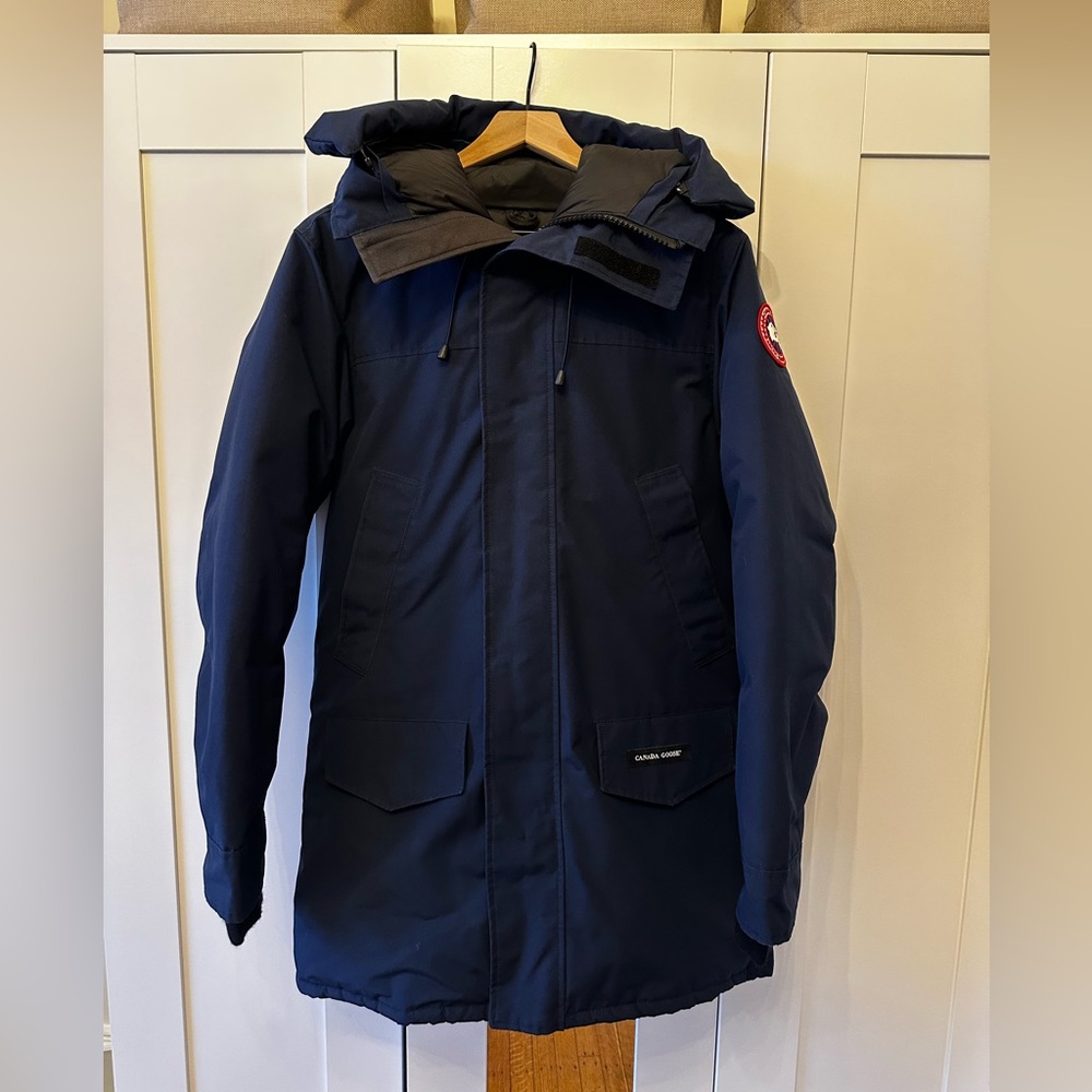 Canada Goose Langford Parka 2062MT Atlantic Navy Size Small (no fur)